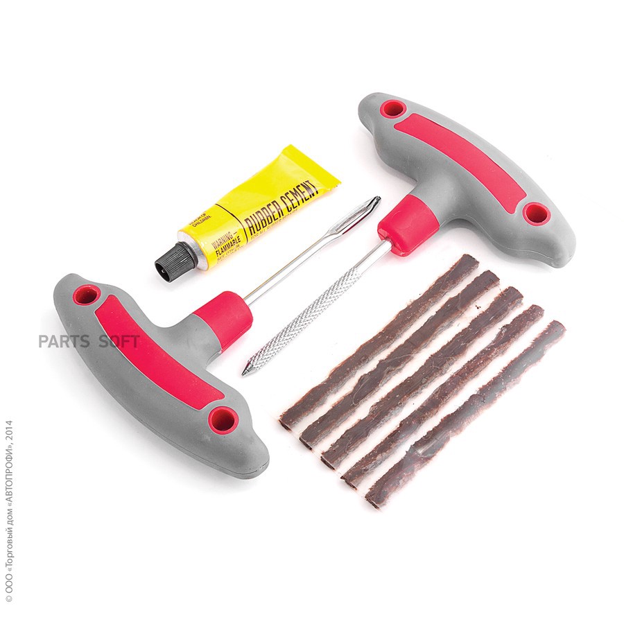 Набор для ремонта бескамерных шин "AUTOPROFI" REM-30 Luxe - AUTOPROFI None None